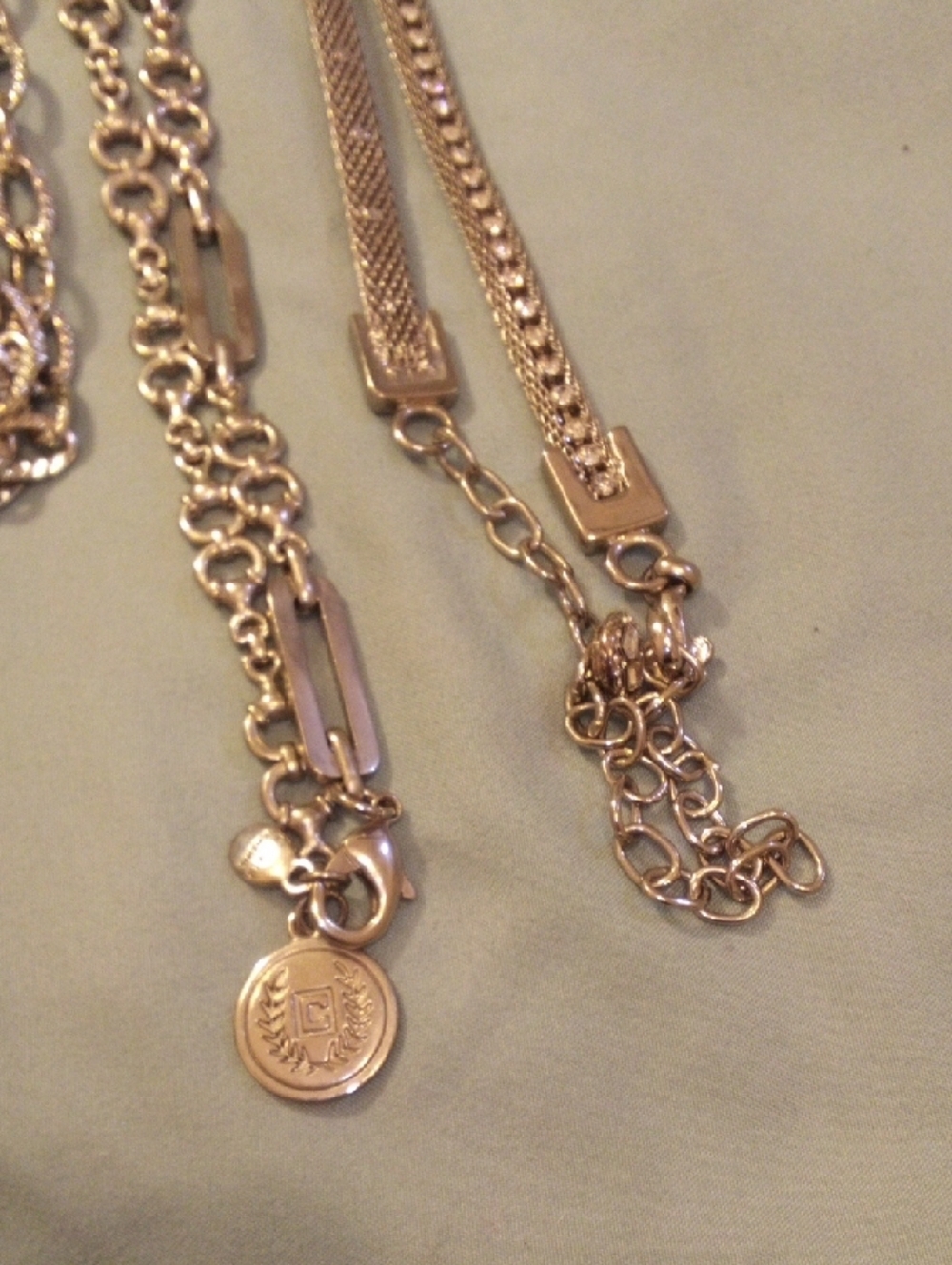 Women's Silver Layered Chains/Necklace and Miscellaneous Jewelry Sets - Picture 2 of 7